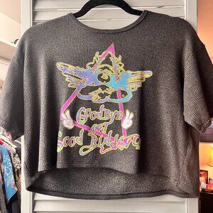 Boys Lie Cropped Tee